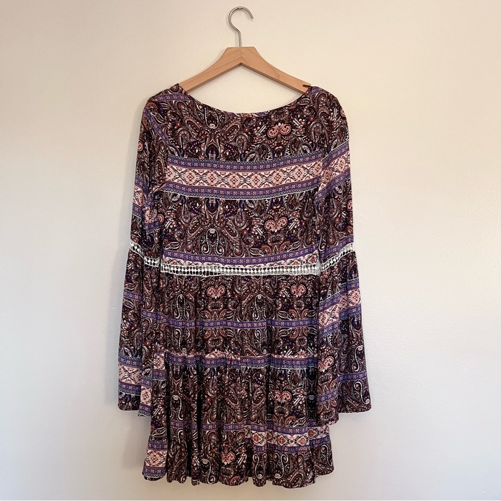 Boho Paisley Print Dress - Picture 6 of 8